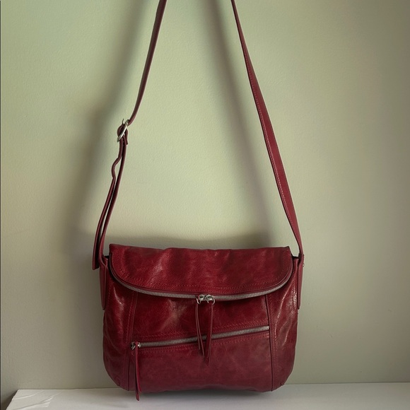 HOBO INTERNATIONAL LEATHER CROSSBODY BAG - Picture 2 of 12